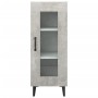Aparador de madera contrachapada gris hormigón 34,5x34x90 cm by , Sideboards - Ref: Foro24-812406, Price: 63,98 €, Discount: %