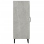 Aparador de madera contrachapada gris hormigón 34,5x34x90 cm by , Sideboards - Ref: Foro24-812406, Price: 63,98 €, Discount: %