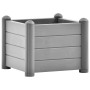 Arriate de jardín PP gris piedra 43x43x35 cm by , Pots and planters - Ref: Foro24-317579, Price: 70,65 €, Discount: %