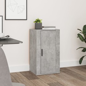 Aparador de madera contrachapada gris hormigón 40x33x70 cm by , Sideboards - Ref: Foro24-819416, Price: 54,79 €, Discount: %
