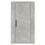 Aparador de madera contrachapada gris hormigón 40x33x70 cm by , Sideboards - Ref: Foro24-819416, Price: 54,79 €, Discount: %