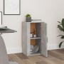 Aparador de madera contrachapada gris hormigón 40x33x70 cm by , Sideboards - Ref: Foro24-819416, Price: 54,79 €, Discount: %