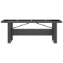 Set comedor de jardín 9 piezas y cojines ratán sintético negro by vidaXL, Garden sets - Ref: Foro24-3059343, Price: 1,00 €, D...