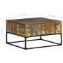 Mesa de centro madera maciza reciclada 68x68x41 cm by , Coffee table - Ref: Foro24-320819, Price: 117,99 €, Discount: %