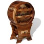 Botellero para 10 botellas madera maciza reciclada by , Wine racks - Ref: Foro24-243973, Price: 226,33 €, Discount: %