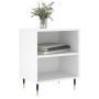 Mesita de noche madera de ingeniería blancp 40x30x50 cm by , Nightstands - Ref: Foro24-826764, Price: 36,32 €, Discount: %