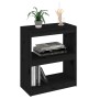 Estantería/divisor de espacios madera pino negro 60x30x71,5 cm von , Bücherregale und Regale - Ref: Foro24-808162, Preis: 53,...