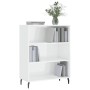 Estantería madera de ingeniería blanco brillo 69,5x32,5x90 cm von , Sideboards - Ref: Foro24-828382, Preis: 45,11 €, Rabatt: %
