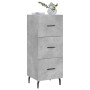Aparador de madera contrachapada gris hormigón 34,5x34x90 cm von , Sideboards - Ref: Foro24-828624, Preis: 76,27 €, Rabatt: %