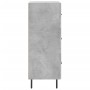 Aparador de madera contrachapada gris hormigón 34,5x34x90 cm von , Sideboards - Ref: Foro24-828624, Preis: 76,27 €, Rabatt: %