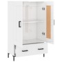 Aparador alto madera de ingeniería blanco brillo 69,5x31x115 cm von , Sideboards - Ref: Foro24-830326, Preis: 101,66 €, Rabat...