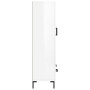 Aparador alto madera de ingeniería blanco brillo 69,5x31x115 cm von , Sideboards - Ref: Foro24-830326, Preis: 101,66 €, Rabat...