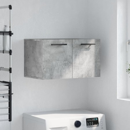 Armario de pared madera ingeniería gris hormigón 60x36,5x35 cm by , Lockers and storage cabinets - Ref: Foro24-830048, Price:...