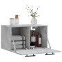 Armario de pared madera ingeniería gris hormigón 60x36,5x35 cm by , Lockers and storage cabinets - Ref: Foro24-830048, Price:...