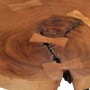 Mesa alta de troncos madera maciza de acacia Ø53x105 cm by , Kitchen and dining tables - Ref: Foro24-351792, Price: 148,20 €,...