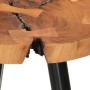 Mesa alta de troncos madera maciza de acacia Ø53x105 cm by , Kitchen and dining tables - Ref: Foro24-351792, Price: 148,20 €,...