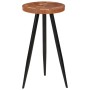 Mesa alta de troncos madera maciza de acacia Ø53x105 cm by , Kitchen and dining tables - Ref: Foro24-351792, Price: 148,20 €,...