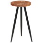 Mesa alta de troncos madera maciza de acacia Ø53x105 cm by , Kitchen and dining tables - Ref: Foro24-351792, Price: 148,20 €,...