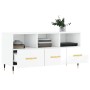 Mueble de TV madera contrachapada blanco brillo 102x36x50 cm von , TV-Möbel - Ref: Foro24-829014, Preis: 58,78 €, Rabatt: %
