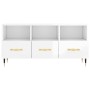 Mueble de TV madera contrachapada blanco brillo 102x36x50 cm von , TV-Möbel - Ref: Foro24-829014, Preis: 58,78 €, Rabatt: %