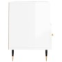 Mueble de TV madera contrachapada blanco brillo 102x36x50 cm von , TV-Möbel - Ref: Foro24-829014, Preis: 58,78 €, Rabatt: %