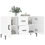 Aparador de madera de ingeniería blanco brillante 100x36x60 cm von , Sideboards - Ref: Foro24-828174, Preis: 108,27 €, Rabatt: %