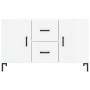 Aparador de madera de ingeniería blanco brillante 100x36x60 cm von , Sideboards - Ref: Foro24-828174, Preis: 108,27 €, Rabatt: %