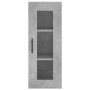 Armario de pared gris hormigón 34,5x34x90 cm von , Sideboards - Ref: Foro24-828936, Preis: 42,14 €, Rabatt: %