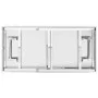Klappbarer Küchenarbeitstisch aus Edelstahl 120x60x80 cm von vidaXL, Wiederherstellung - Ref: Foro24-326158, Preis: 167,48 €,...
