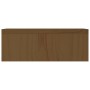 Soporte de monitor madera maciza pino marrón miel 50x27x10 cm by , Computer bases and risers - Ref: Foro24-813947, Price: 26,...