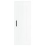Armario de pared madera ingeniería blanco brillo 34,5x34x90 cm by , Sideboards - Ref: Foro24-830510, Price: 54,30 €, Discount: %