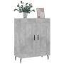 Aparador de madera de ingeniería gris hormigón 69,5x34x90 cm von , Sideboards - Ref: Foro24-830216, Preis: 86,10 €, Rabatt: %