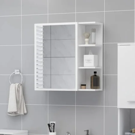 Plywood bathroom mirror cabinet 62.5x20.5x64 cm by vidaXL, bathroom vanities - Ref: Foro24-803308, Price: 63,36 €, Discount: %