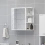 Plywood bathroom mirror cabinet 62.5x20.5x64 cm by vidaXL, bathroom vanities - Ref: Foro24-803308, Price: 63,36 €, Discount: %