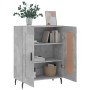 Aparador de madera de ingeniería gris hormigón 69,5x34x90 cm von , Sideboards - Ref: Foro24-830216, Preis: 86,10 €, Rabatt: %