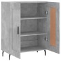 Aparador de madera de ingeniería gris hormigón 69,5x34x90 cm von , Sideboards - Ref: Foro24-830216, Preis: 86,10 €, Rabatt: %