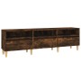 Mueble de TV madera contrachapada roble ahumado 150x30x44,5 cm von , TV-Möbel - Ref: Foro24-831914, Preis: 94,27 €, Rabatt: %