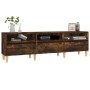 Mueble de TV madera contrachapada roble ahumado 150x30x44,5 cm von , TV-Möbel - Ref: Foro24-831914, Preis: 94,27 €, Rabatt: %