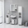 Plywood bathroom mirror cabinet 62.5x20.5x64 cm by vidaXL, bathroom vanities - Ref: Foro24-803308, Price: 63,36 €, Discount: %
