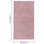 Alfombra de pelo corto rosa 80x150 cm by , Rugs - Ref: Foro24-340361, Price: 33,07 €, Discount: %