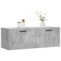 Armario de pared madera ingeniería gris hormigón 100x36,5x35 cm von , Schließfächer und Lagerschränke - Ref: Foro24-830144, P...