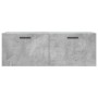 Armario de pared madera ingeniería gris hormigón 100x36,5x35 cm von , Schließfächer und Lagerschränke - Ref: Foro24-830144, P...
