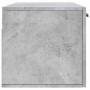 Armario de pared madera ingeniería gris hormigón 100x36,5x35 cm von , Schließfächer und Lagerschränke - Ref: Foro24-830144, P...