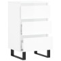 Aparador madera de ingeniería blanco brillante 40x35x70 cm von , Sideboards - Ref: Foro24-831102, Preis: 71,31 €, Rabatt: %