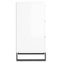 Aparador madera de ingeniería blanco brillante 40x35x70 cm von , Sideboards - Ref: Foro24-831102, Preis: 71,31 €, Rabatt: %