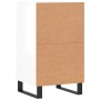 Aparador madera de ingeniería blanco brillante 40x35x70 cm de , Aparadores - Ref: Foro24-831102, Precio: 71,23 €