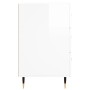 Mesita de noche madera de ingeniería blanco brillo 40x40x66 cm von , Nachttische - Ref: Foro24-827638, Preis: 93,29 €, Rabatt: %
