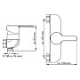 EISL Grifo monomando de ducha DIZIANI cromado blanco von , Wasserhähne - Ref: Foro24-446484, Preis: 60,81 €, Rabatt: %