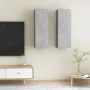 TV-Möbel 2 Stück betongraues Sperrholz 30,5x30x90 cm von vidaXL, TV-Möbel - Ref: Foro24-803353, Preis: 103,85 €, Rabatt: %