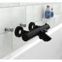 SCHÜTTE Grifo monomando ducha bañera con termostato LONDON negro mate by , Faucets - Ref: Foro24-446557, Price: 116,72 €, Dis...